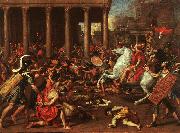Nicolas Poussin The Conquest of Jerusalem oil painting picture wholesale